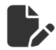 Pen and paper icon